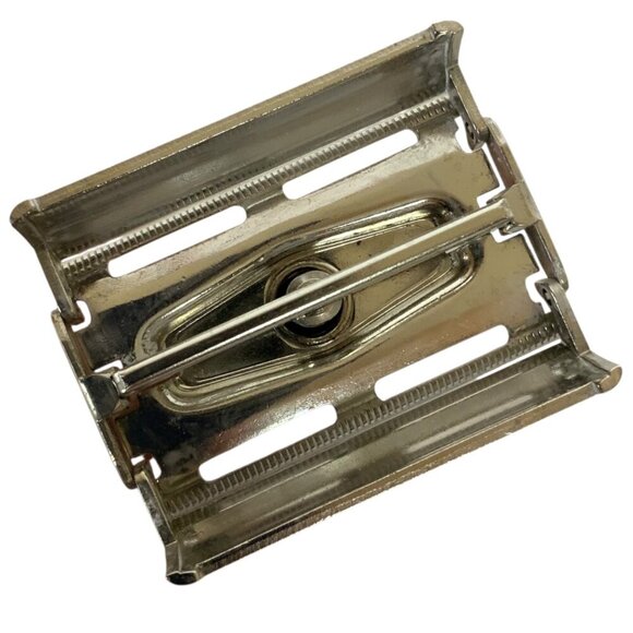 Vintage Gillette Super Speed Flare Tip Safety Razor Black Twist-To-Open USA - Picture 6 of 9